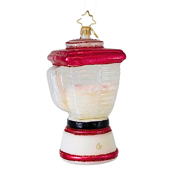 Christopher Radko THE PERFECT BLEND Blender Frosty Snowman ornament