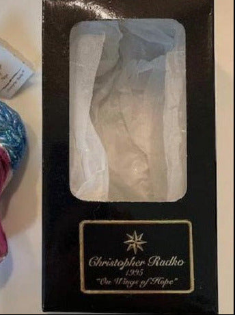 Christopher Radko Angel On Wings of Hope Ornament Breast Cancer