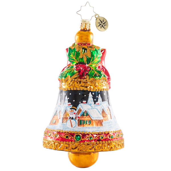 Christopher Radko BELL Sounds Of A Fanciful Christmas Ornament
