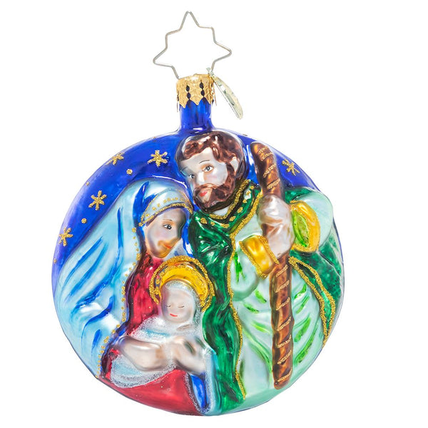 Christopher Radko A Holy Night Little Gem Nativity Ornament