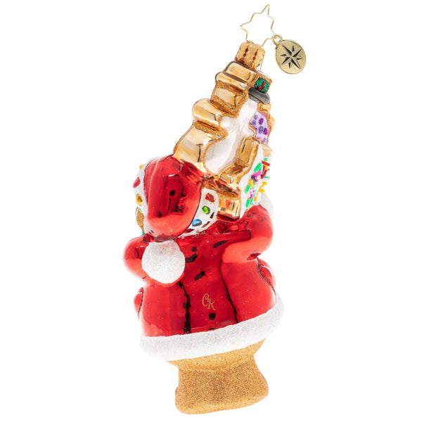 Christopher Radko The Gingerbread Man Can! Cookie Ornament