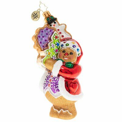 Christopher Radko The Gingerbread Man Can! Cookie Ornament