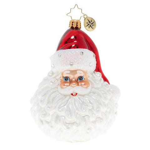 Christopher Radko Classic St. Nick Gem Santa Ornament