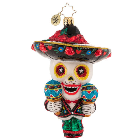 Christopher Radko Ready To Salsa! Day of the Dead Ornament