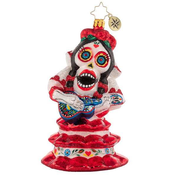 Christopher Radko Spooky La Catrina Lady Day of the Dead Ornament