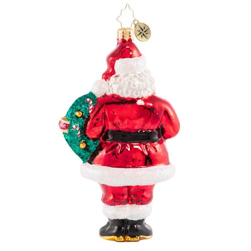 Christopher Radko Holiday Decor Galore! Santa Ornament