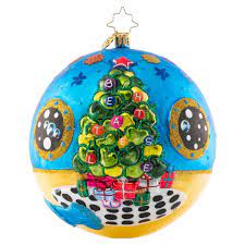 Christopher Radko Beatles Periscope Up Ball Ornament