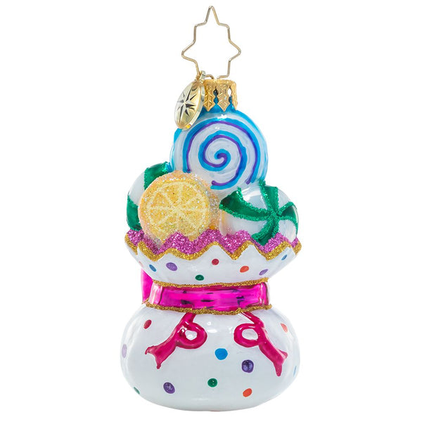 Christopher Radko The Sweetest of Candy Sacks Little Gem Ornament