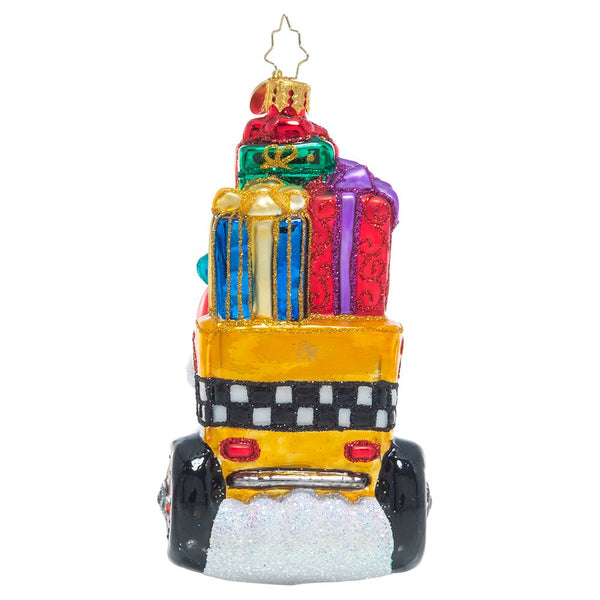 Christopher Radko Pedal Pusher Santa Tricycle Bike Ornament