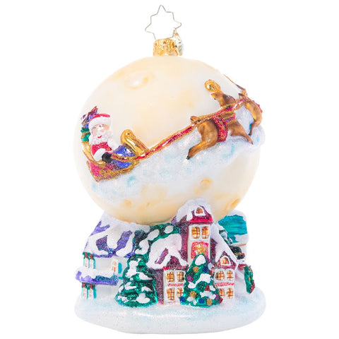 Christopher Radko And To All A Good Night! Santa Ornament