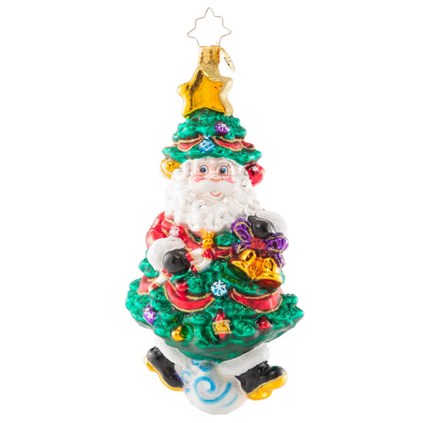 Christopher Radko Tree-rific Santa Ornament