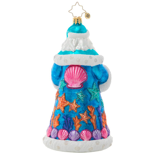 Christopher Radko Seashore Santa Beach Ornament