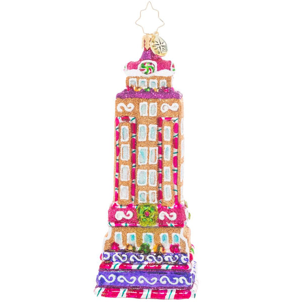 Christopher Radko Empire Sweet Building Gingerbread Ornament