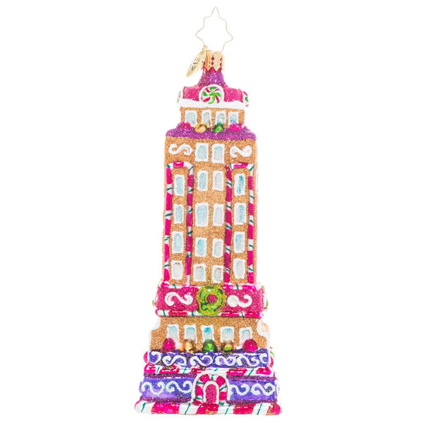 Christopher Radko Empire Sweet Building Gingerbread Ornament