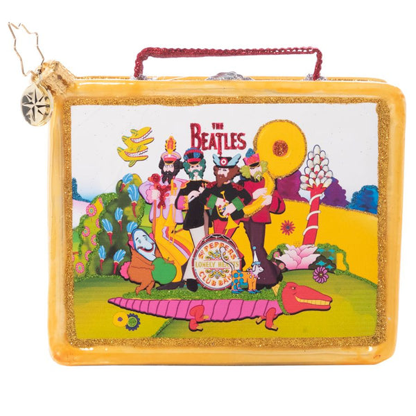 Christopher Radko Beatles Let's Do Lunch Box Ornament