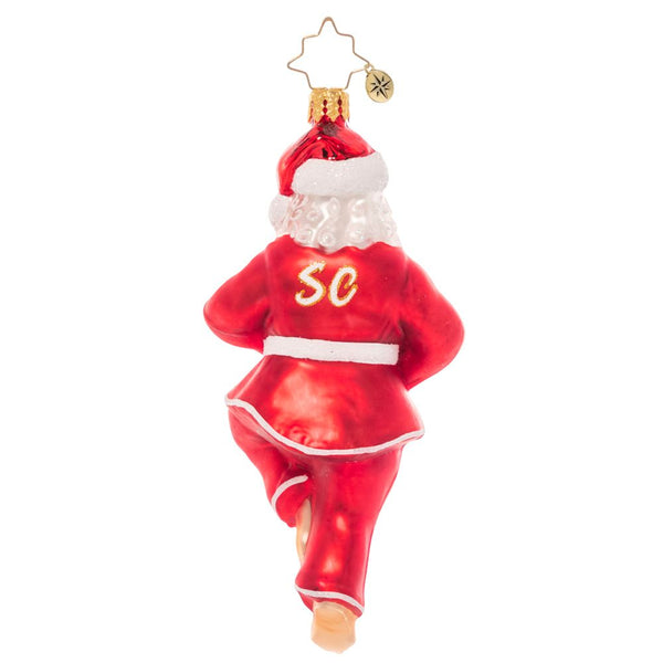 Christopher Radko Kung Fu Claus Santa Karate Martial Arts Ornament