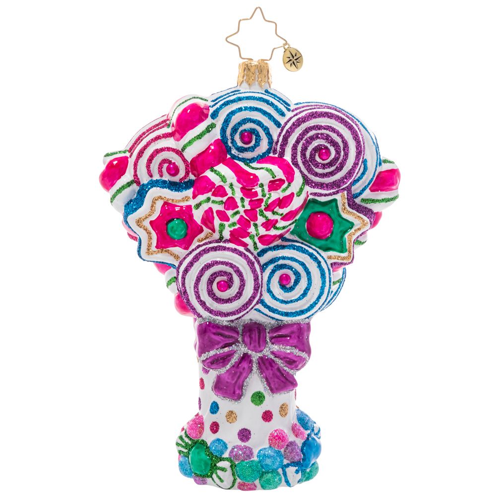 Christopher Radko Spectacular Sweets Bouquet Candy Ornament
