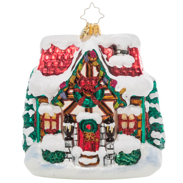 Christopher Radko The Coziest Cottage Ornament