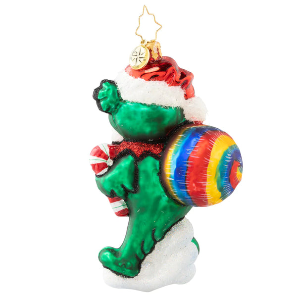 Christopher Radko Grateful Dead Friend of Mr Claus Dancing Bear Ornament