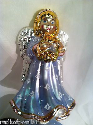 Christopher Radko Angel HEAVEN SENT Finial Tree Topper