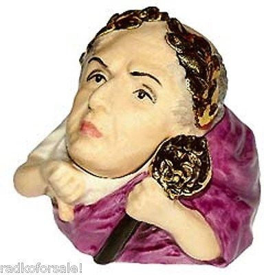 Kevin Francis FACE POTS CAESAR Agustus Roman Emporer Limited 308 Trinket Box NEW