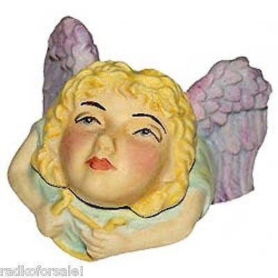 Kevin Francis FACE POTS Christmas Angel Trinket Box NEW