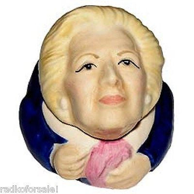 Kevin Francis MARGARET THATCHER FACE POT NEW trinket box