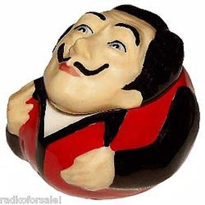 Kevin Francis SALVADOR DALI Artist Face Pots NEW Red Mad Man