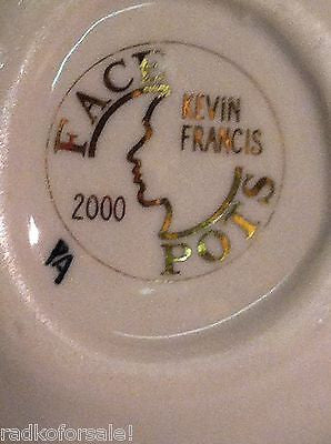 Kevin Francis SALVADOR DALI Artist Face Pots NEW Trinket Box Gold Stamp Mad Man