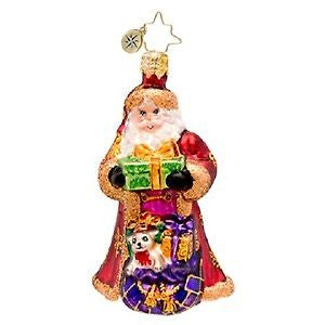 Christopher Radko From Russia with Love Santa Little Gem ornament