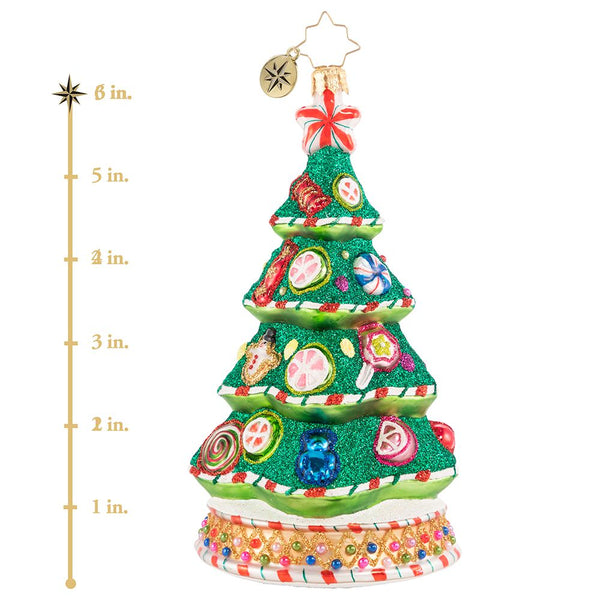 Christopher Radko A Candy-Coated Delight! Candyland Tree Ornament