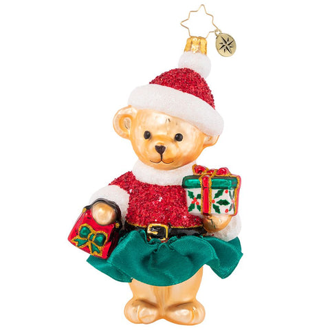 Christopher Radko Muffy Ready To Celebrate Christmas! Ornament