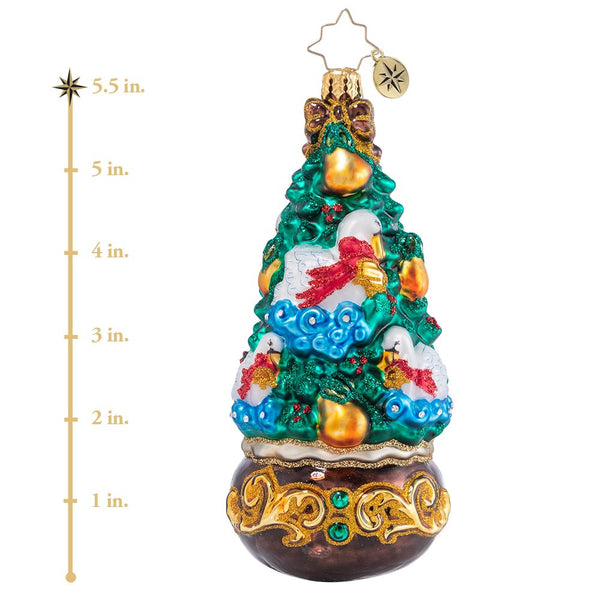 Christopher Radko Seven Swans-A-Swimming 12 Days Tree Series #7 Ornament