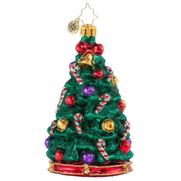 Christopher Radko High-Fashion Tannenbaum Tree Ornament