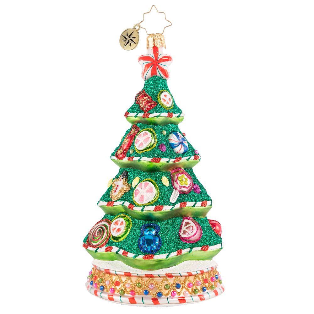 Christopher Radko A Candy-Coated Delight! Candyland Tree Ornament
