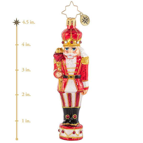 Christopher Radko Drumming Up Delight Nutcracker Ornament