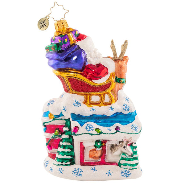 Christopher Radko Holiday Charm At The Farm Ornament