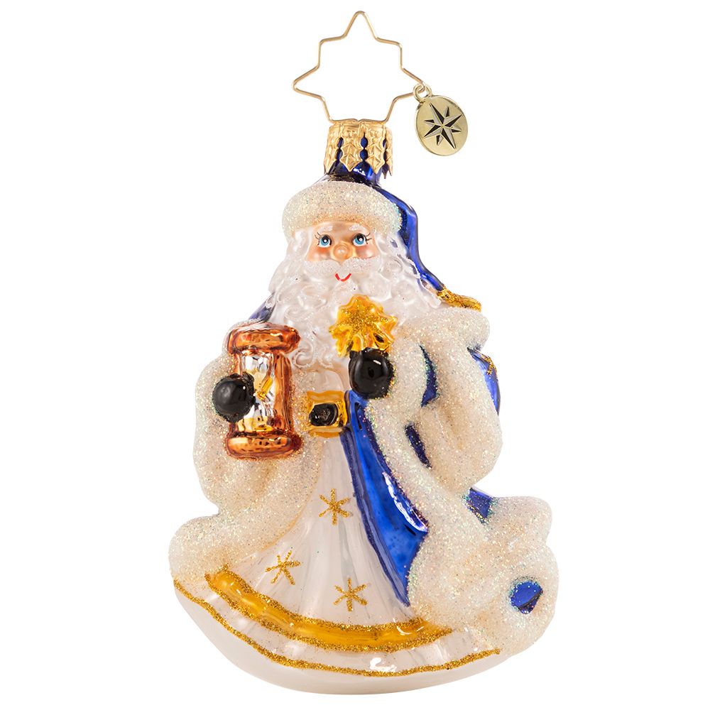 Christopher Radko® New Year Elegance Santa Gem Ornament at Von Maur