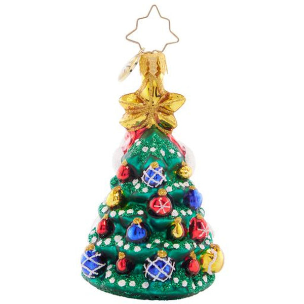 Christopher Radko Christmas All Around Santa Little Gem Ornament