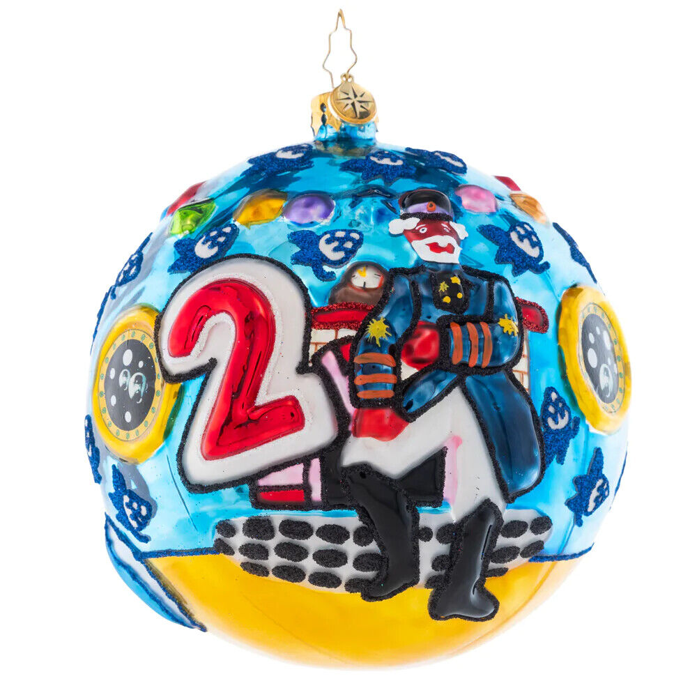 Christopher Radko Beatles Christmas On The Sub Ball Ornament