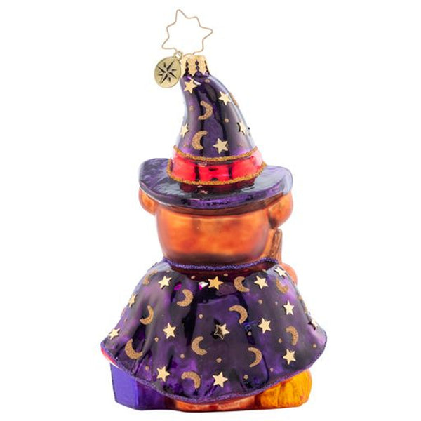 Christopher Radko Halloween Boo Bear Witch Ornament