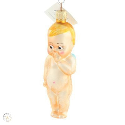 Christopher Radko BABYKINS Kewpie Doll Baby Angel Ornament