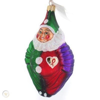 Christopher Radko AIDS #4 1997 A Caring Clown Ornament