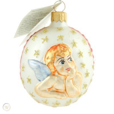 Christopher Radko Little Dreamer Angel Ball Ornament 951591