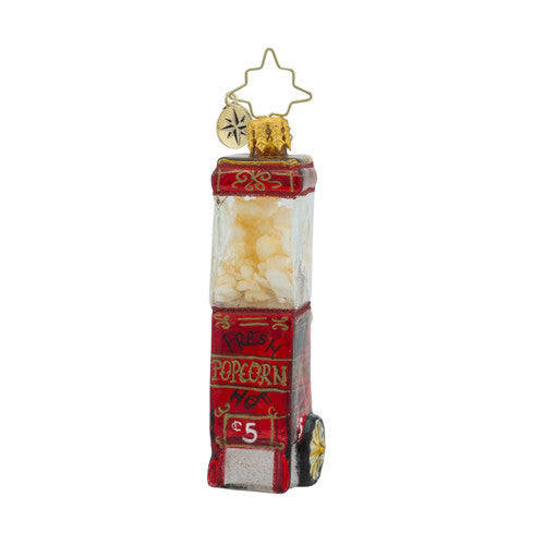 Christopher Radko POPPED TO PERFECTION Popcorn Little Gems Ornament