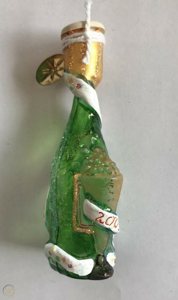Radko Light Cover 2001 New Years Champagne Starlight Gem
