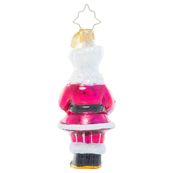 Christopher Radko Santa's Tower Of Flour Little Gem Baker Ornament