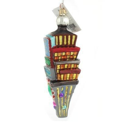 Christopher Radko 2000 Dated TIMES SQUARE Happy New Year Ornament