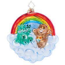 Christopher Radko Cloud Nine Care Bears Rainbow Ornament