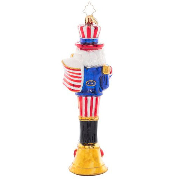Christopher Radko Fireworks For The Fourth 4th of July Ornament OOTM 2023